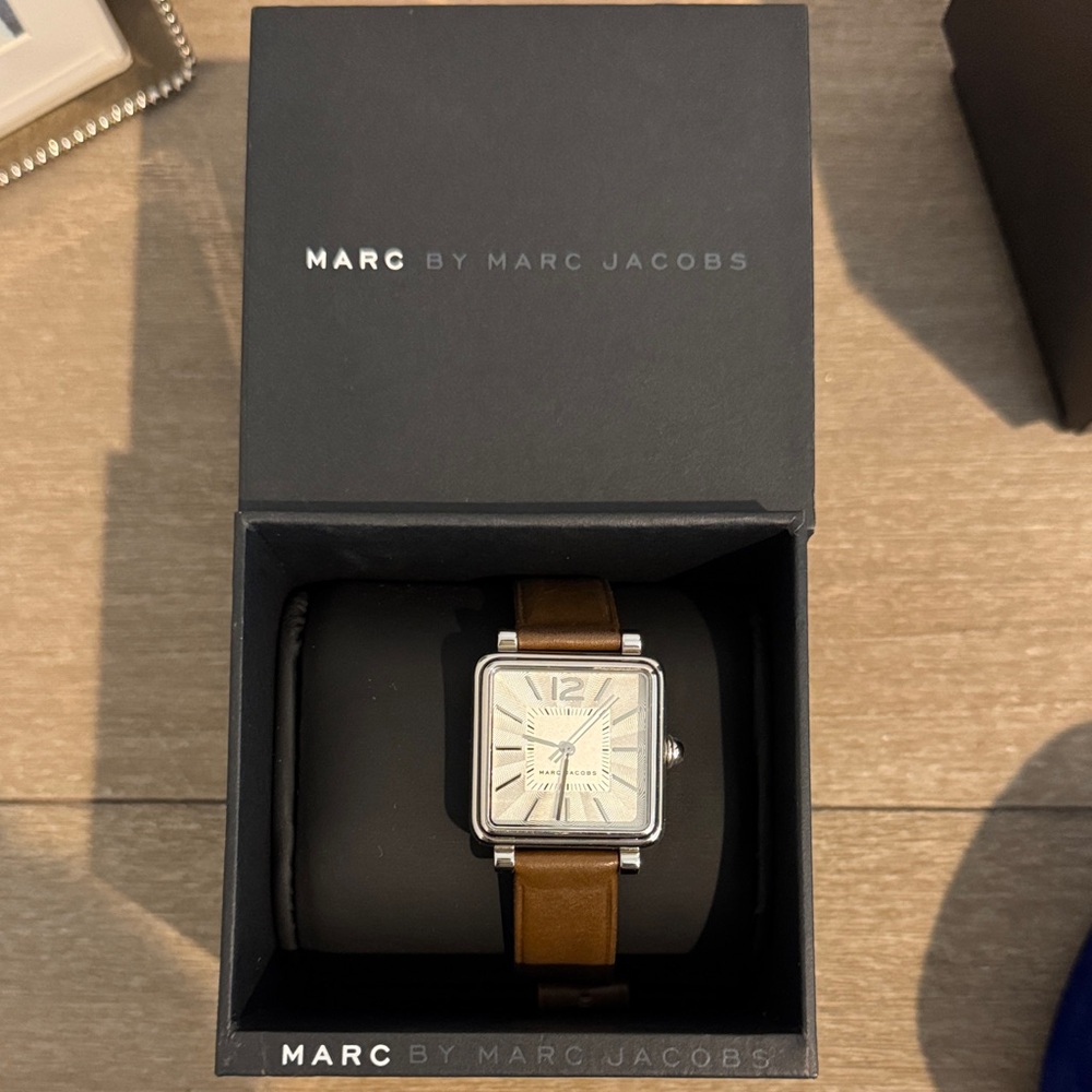 Marc By Marc Jacobs Brown and Silver Women's Watch
